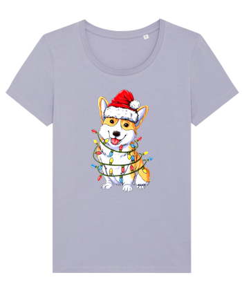 Corgi Xmas Light Lavender
