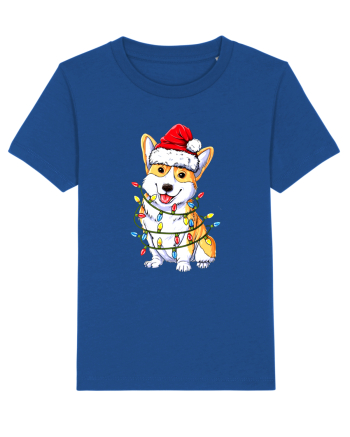 Corgi Xmas Light Majorelle Blue