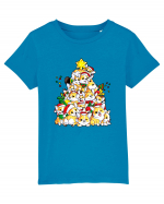 Corgi Xmas Tree Tricou mânecă scurtă  Copii Mini Creator