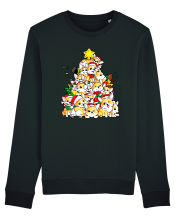 Corgi Xmas Tree Black