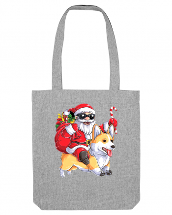 Corgisanta Heather Grey