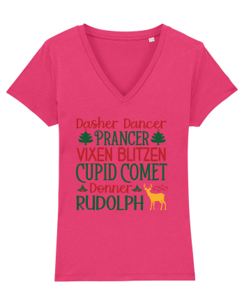 Dasher Dancer Prancer Vixen Blitzen Cupid Comet Donner Rudolph Raspberry