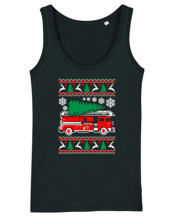 Fire Fighter Santa Black