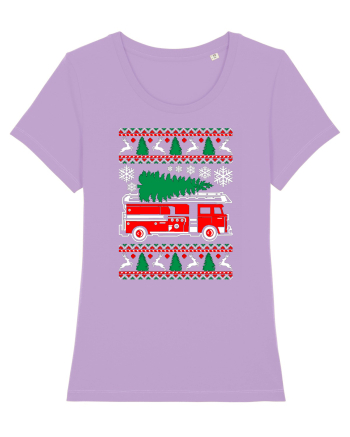Fire Fighter Santa Lavender Dawn