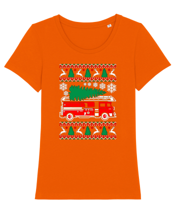 Fire Fighter Santa Bright Orange