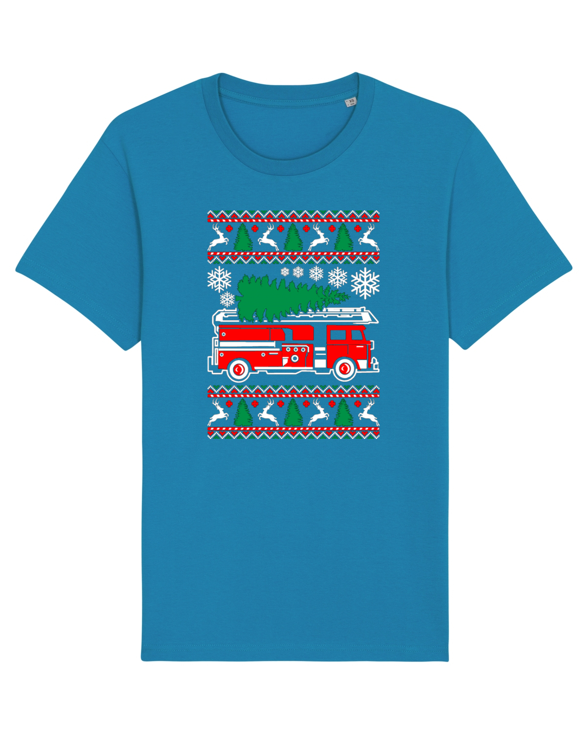Tricou mânecă scurtă Unisex Rocker Azur
