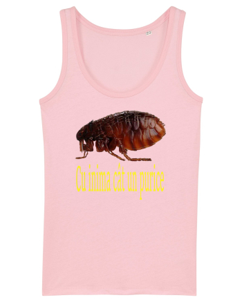 Cu inima cat un purice Cotton Pink