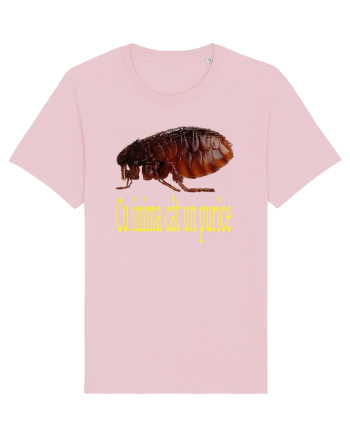 Cu inima cat un purice Cotton Pink