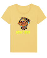 Sniff sniff Tricou mânecă scurtă guler larg fitted Damă Expresser