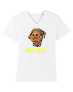 Sniff sniff Tricou mânecă scurtă guler V Bărbat Presenter