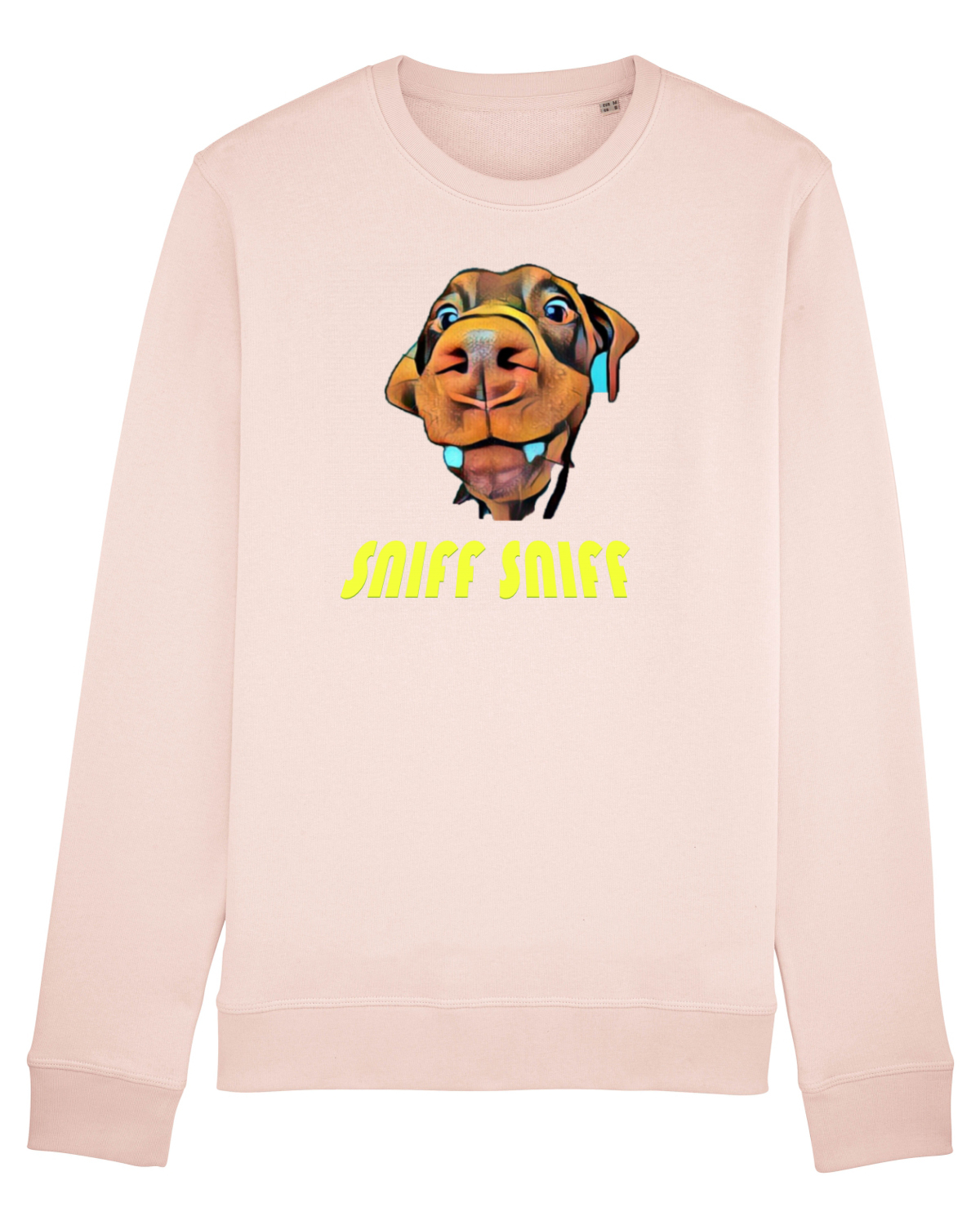 Bluză mânecă lungă Unisex Rise Candy Pink