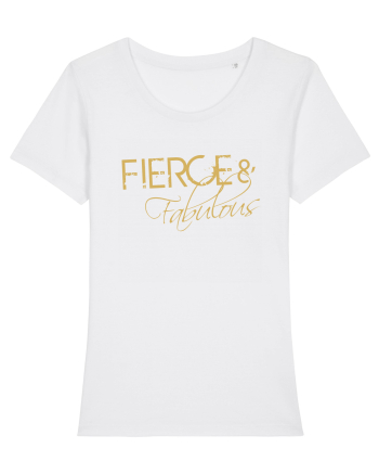 Fierce & Fabulous White
