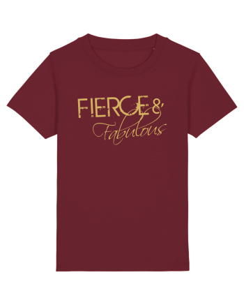 Fierce & Fabulous Burgundy