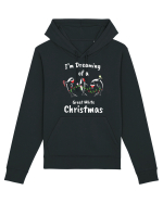 I'm Dreaming Of A Great White Christmas Hanorac Unisex Drummer