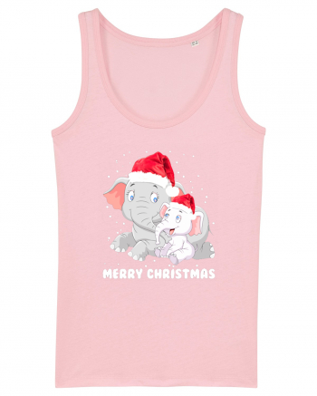 Merry Christmas Cotton Pink