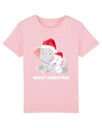 Merry Christmas Cotton Pink