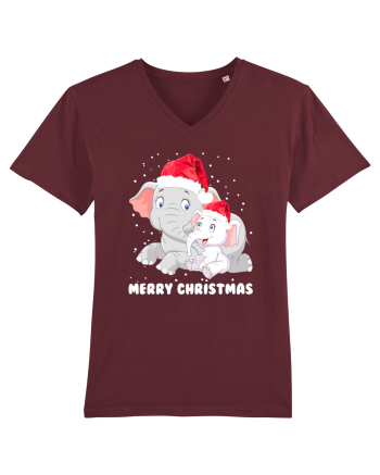 Merry Christmas Burgundy