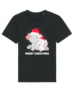 Merry Christmas Tricou mânecă scurtă Unisex Rocker