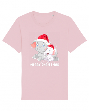 Merry Christmas Cotton Pink
