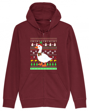 Merry Duckmas Burgundy