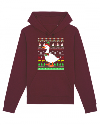 Merry Duckmas Burgundy