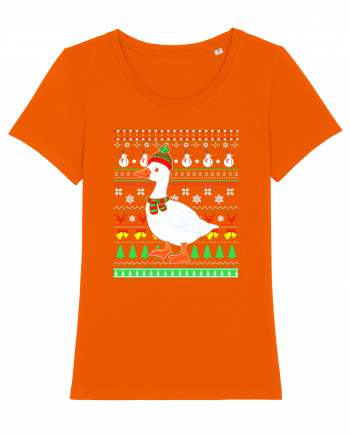 Merry Duckmas Bright Orange