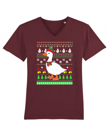 Merry Duckmas Burgundy