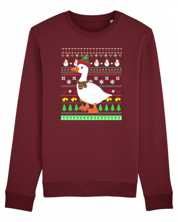 Merry Duckmas Burgundy