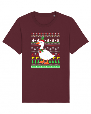 Merry Duckmas Burgundy