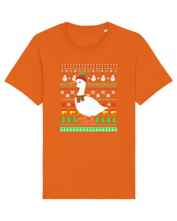 Merry Duckmas Bright Orange