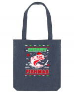 Merry Fishmas Ugly Sacoșă textilă