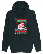 Merry Fishmas Ugly Hanorac cu fermoar Unisex Connector