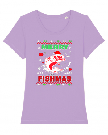 Merry Fishmas Ugly Lavender Dawn