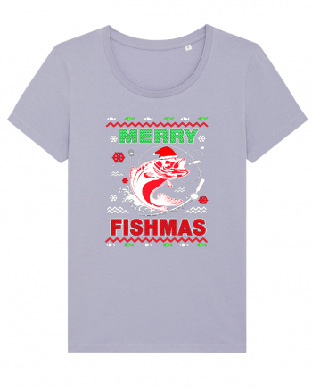 Merry Fishmas Ugly Lavender