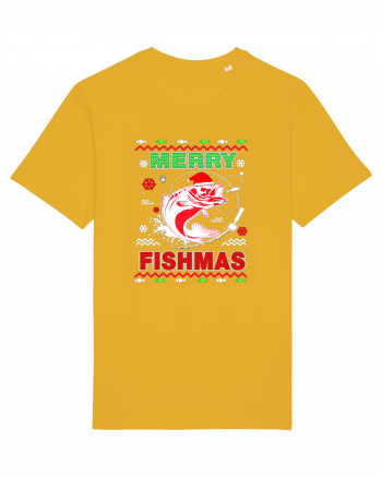 Merry Fishmas Ugly Spectra Yellow