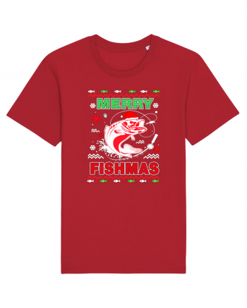 Merry Fishmas Ugly Red