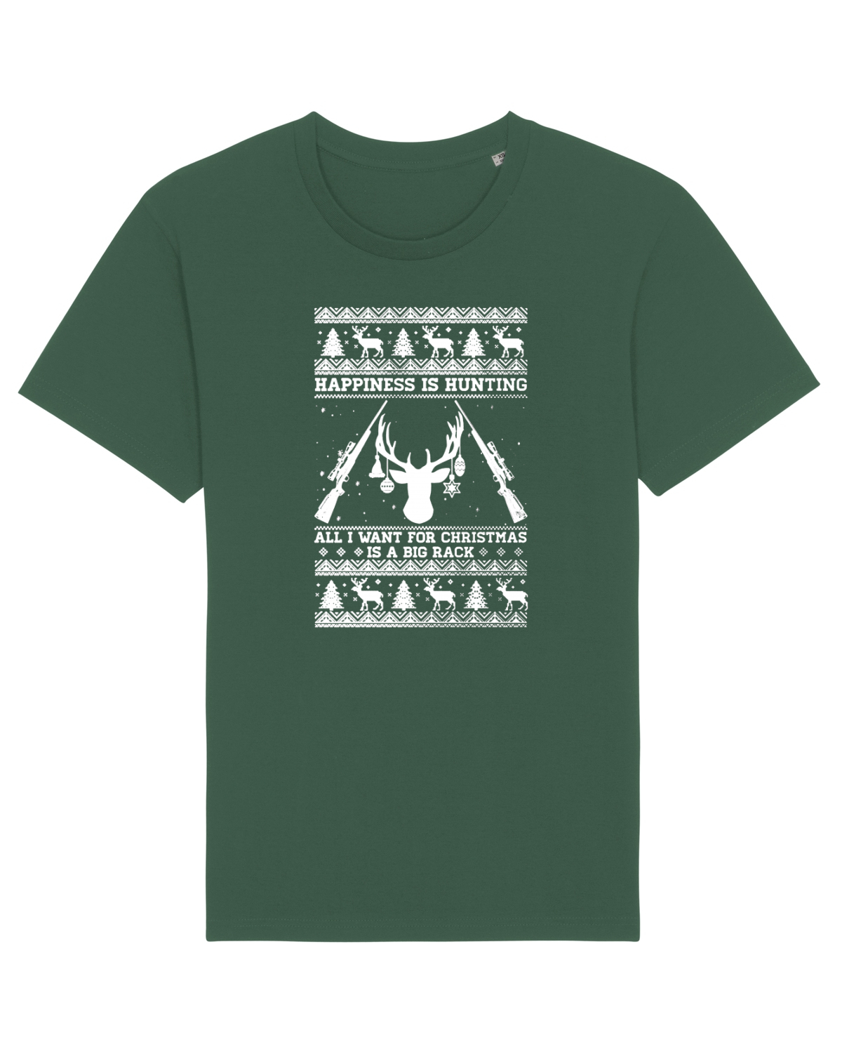Tricou mânecă scurtă Unisex Rocker Bottle Green