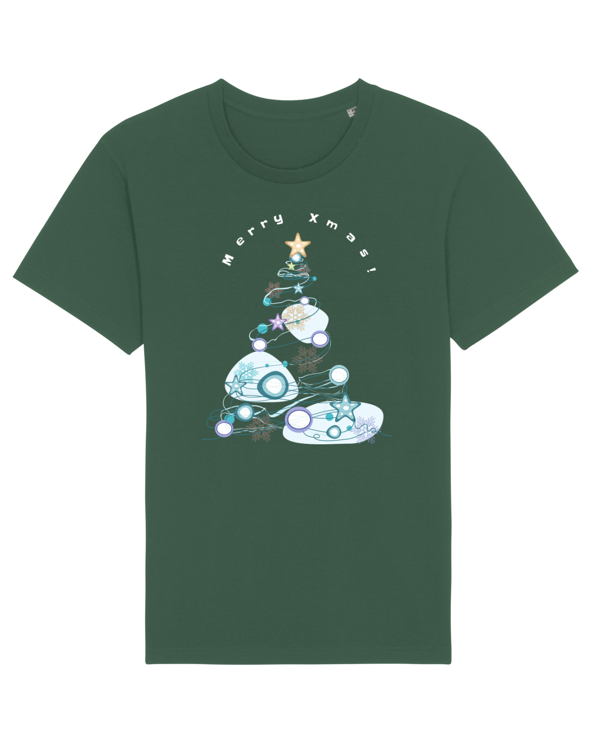 Tricou mânecă scurtă Unisex Rocker Bottle Green
