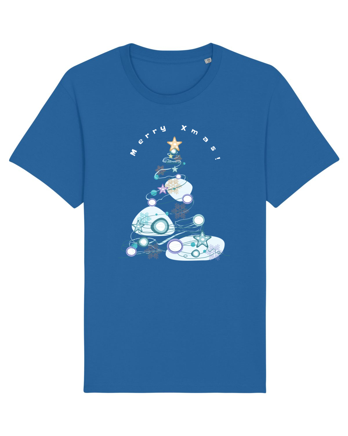 Tricou mânecă scurtă Unisex Rocker Royal Blue