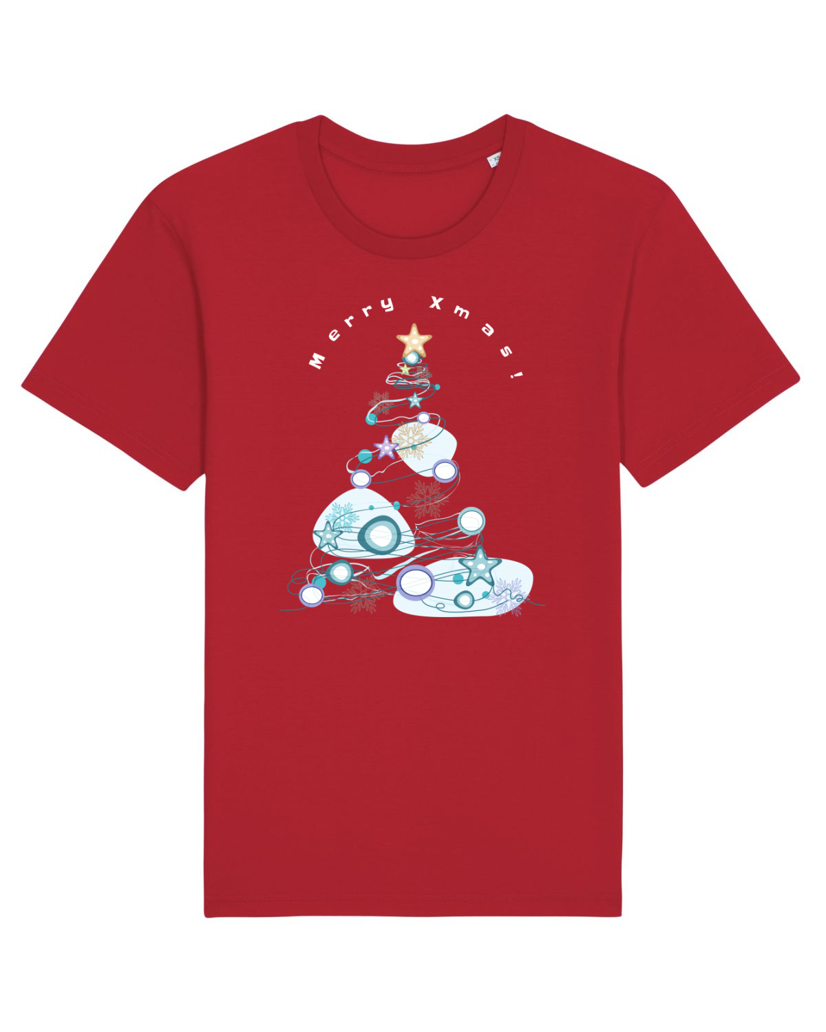 Tricou mânecă scurtă Unisex Rocker Red