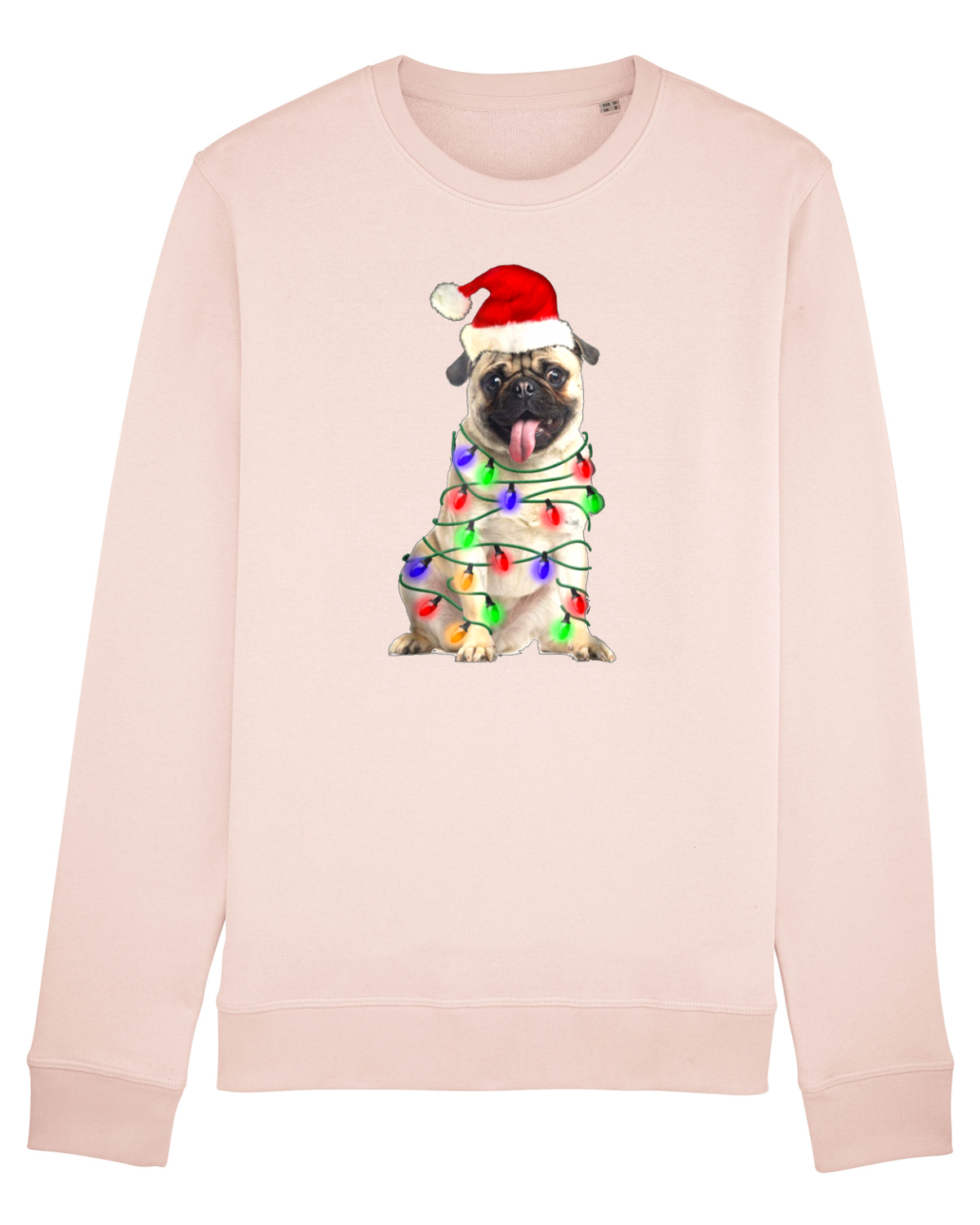 Bluză mânecă lungă Unisex Rise Candy Pink