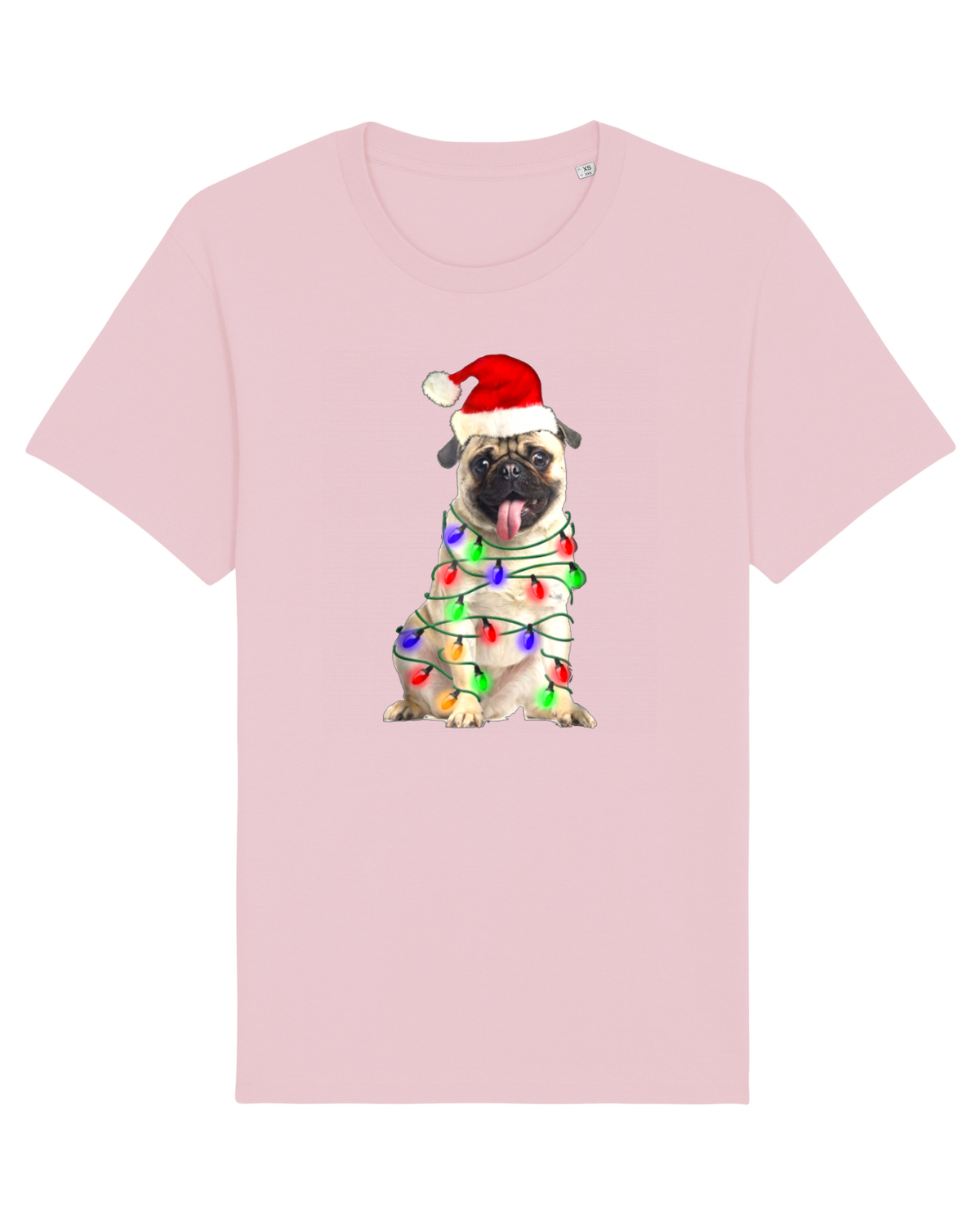Tricou mânecă scurtă Unisex Rocker Cotton Pink