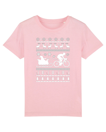 Riding For Christmas Cotton Pink