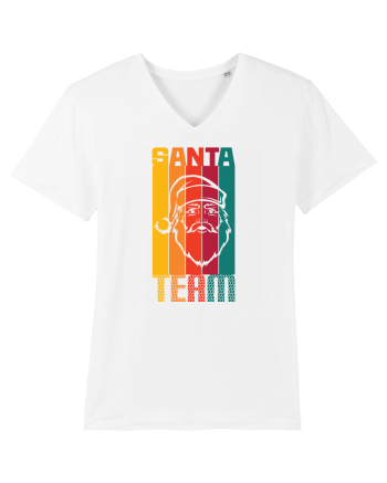 Santa Team White