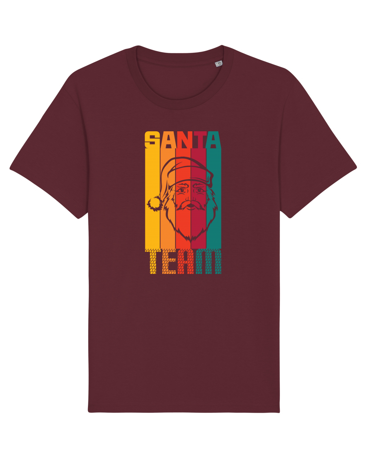 Tricou mânecă scurtă Unisex Rocker Burgundy