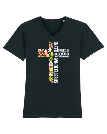 Xmas Cross Black