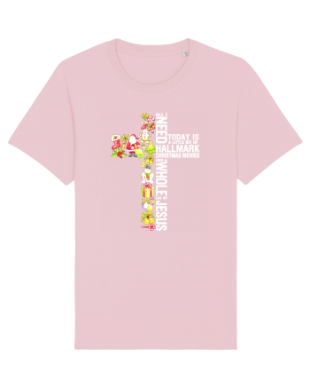 Xmas Cross Cotton Pink