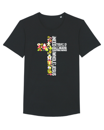 Xmas Cross Black