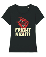 Fright Night Tricou mânecă scurtă guler larg fitted Damă Expresser