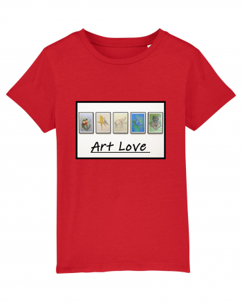 Iubire pentru arta Art love Red